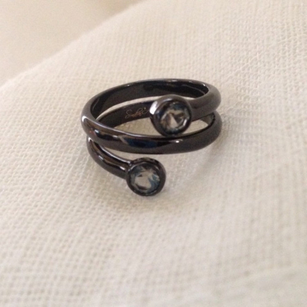 ✨ Hematite 'Hapi' midi ring